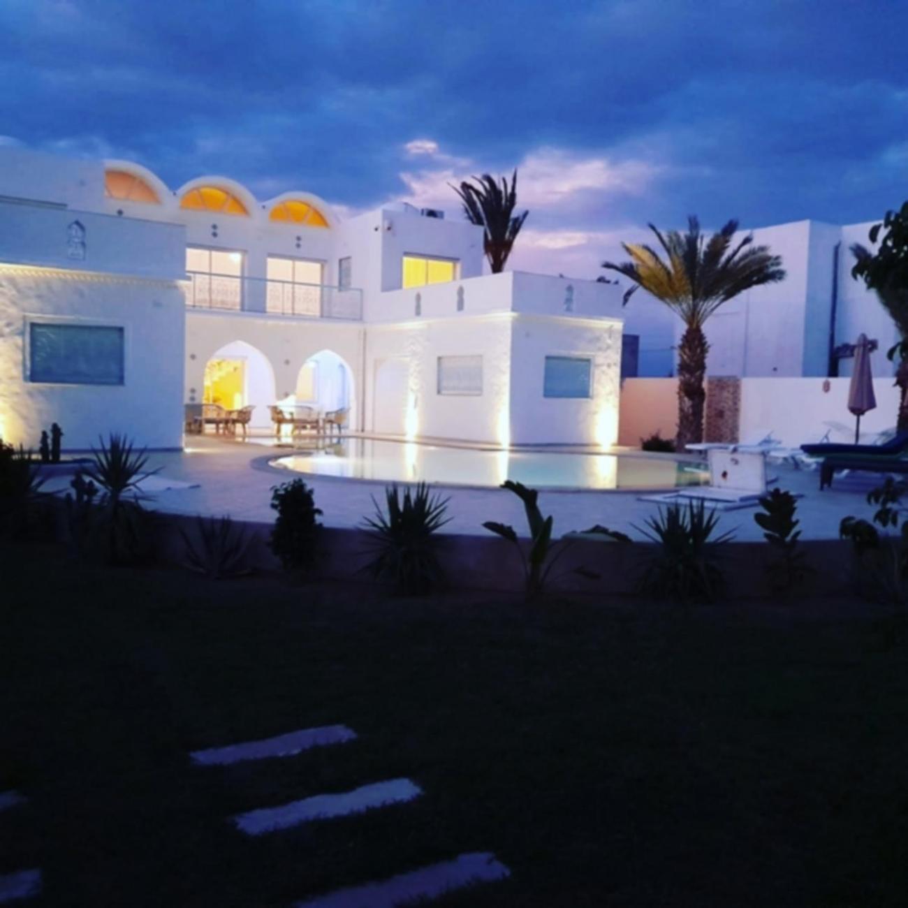 Villa La Palmeraie D'Arkou, Grande Piscine Eksteriør billede