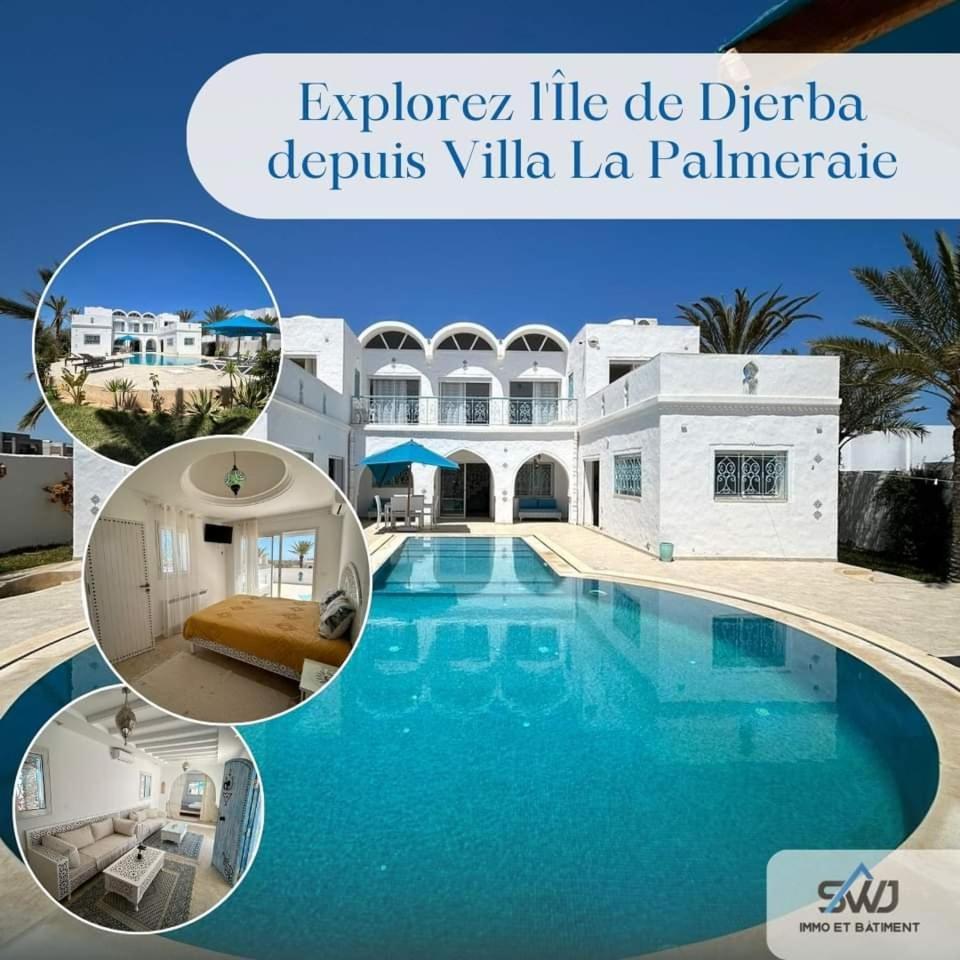 Villa La Palmeraie D'Arkou, Grande Piscine Eksteriør billede