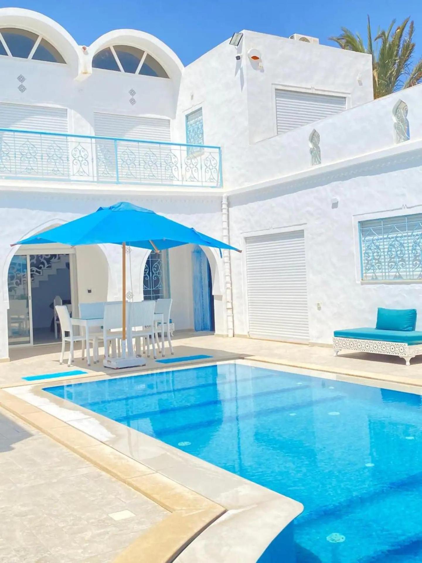 Villa La Palmeraie D'Arkou, Grande Piscine Eksteriør billede